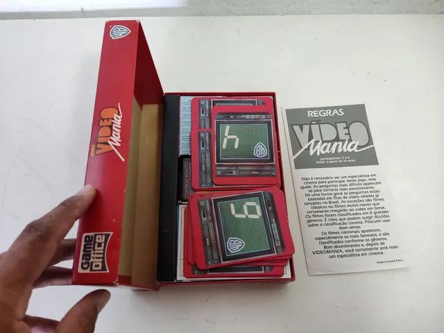 Jogo Vídeo Mania - Game Office Warner Bros 1991 - Completo - Foto 3