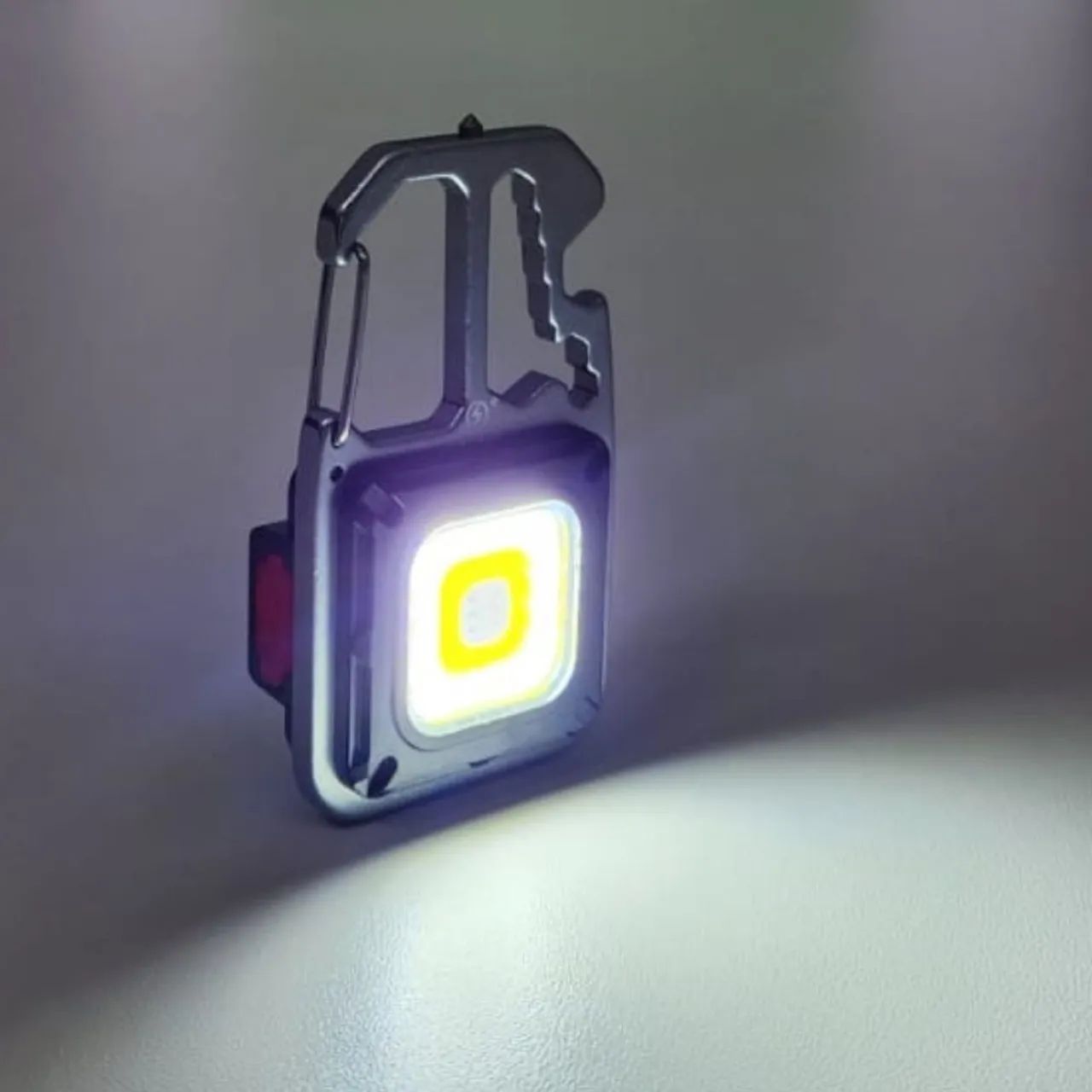 Mini Lanterna Led Recarregável  Múltiplas  Funções- KAPBOM - KA-L1114  - Foto 3