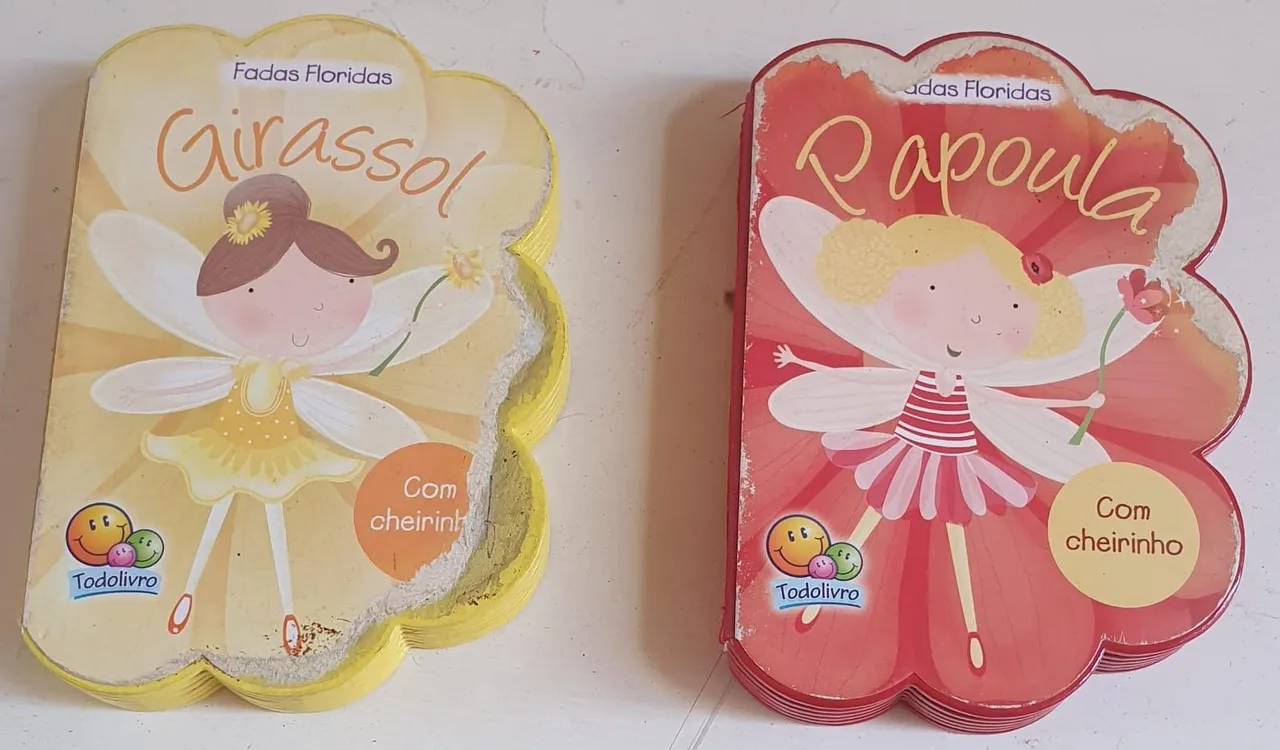 Livros infantis Fadas Floridas - Girassol e Papoula