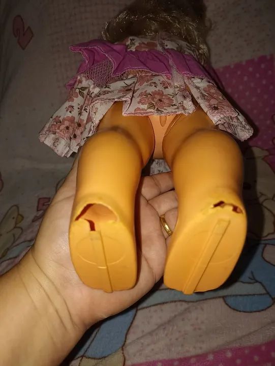 Boneca Bolinha de sabão estrela antiga pra restaurar - Foto 5