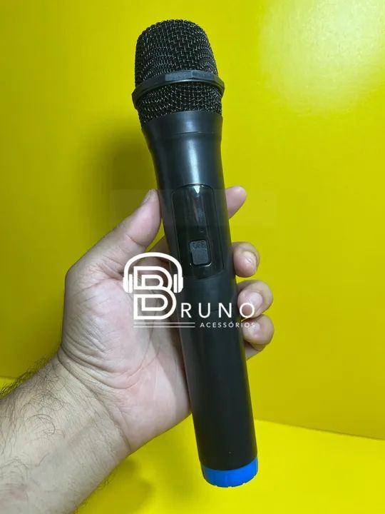 Microfone sem fio recarregavel  - Foto 3