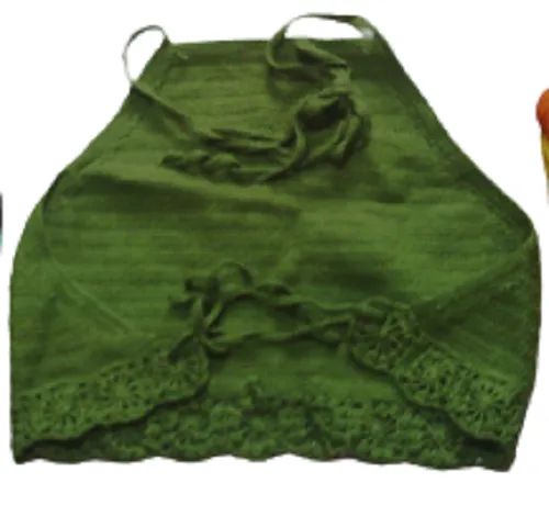 NOVO = cropped crochê P verde - Foto 3