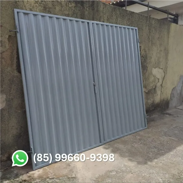 Portão Modelo Duas Bandas - Segurança e Estilo