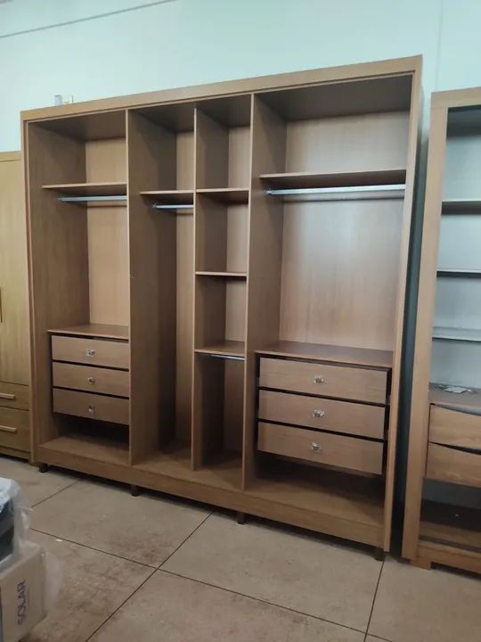 Guarda-roupa casal 100% MDF  - Foto 3