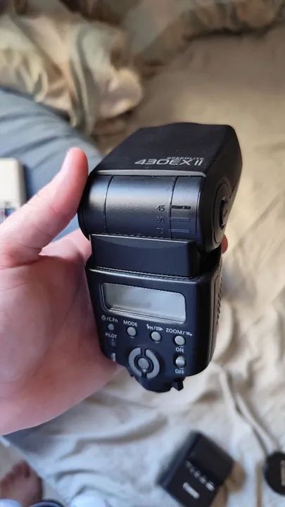 Flash Speedlite 430EX II Canon SOMENTE RETIRADA - Usado