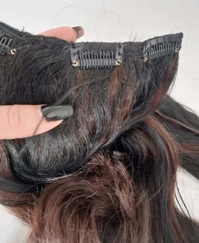 telas em tic tcs cabelo morena iluminada bio humano. - Foto 2