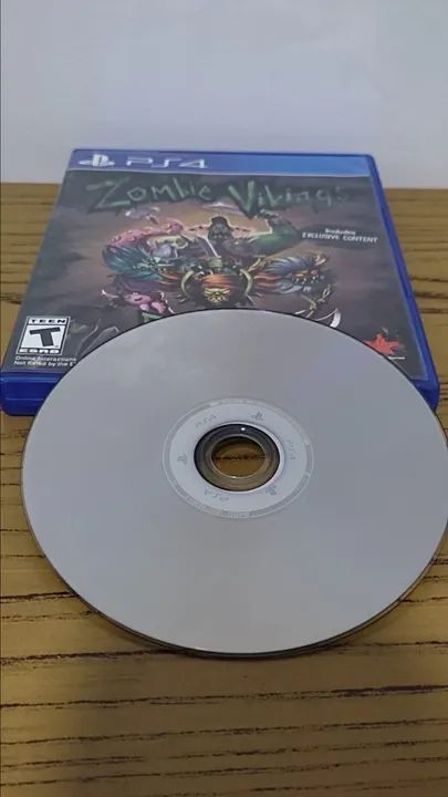 Jogo Mídia Física Zombie Vikings Original Playstation Ps4 - Foto 3