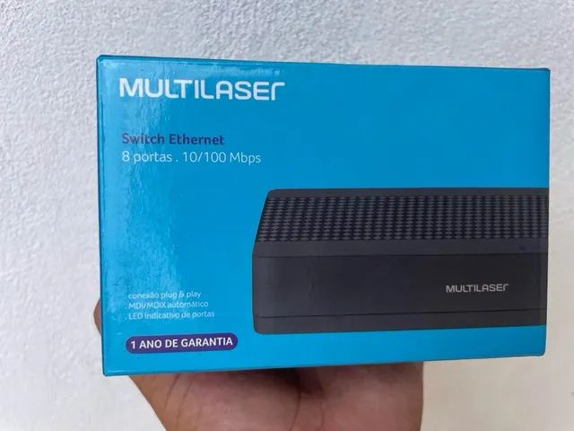 Switch mini Multilaser RE308 r$ 40