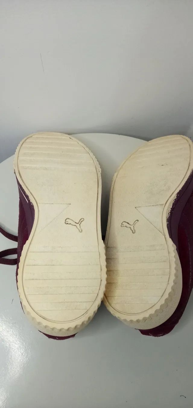 Tenis Puma AF1 est.1982 original em couro nobuc tam. 39 ( usado). - Foto 3