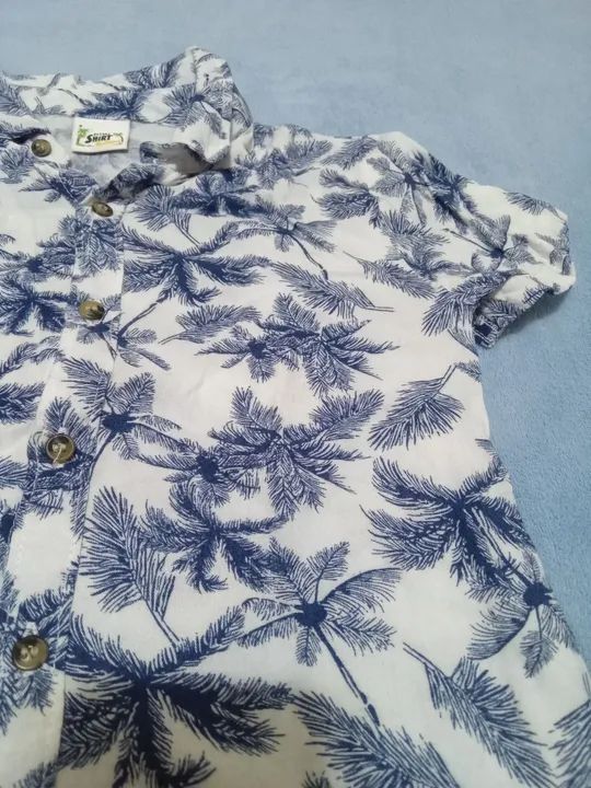 Camisa infantil manga curta estampada -tam.8 - Foto 4