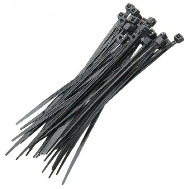 Abraçadeira Em Nylon 3.6 X 250mm Preta 100 Unidades - Foto 4