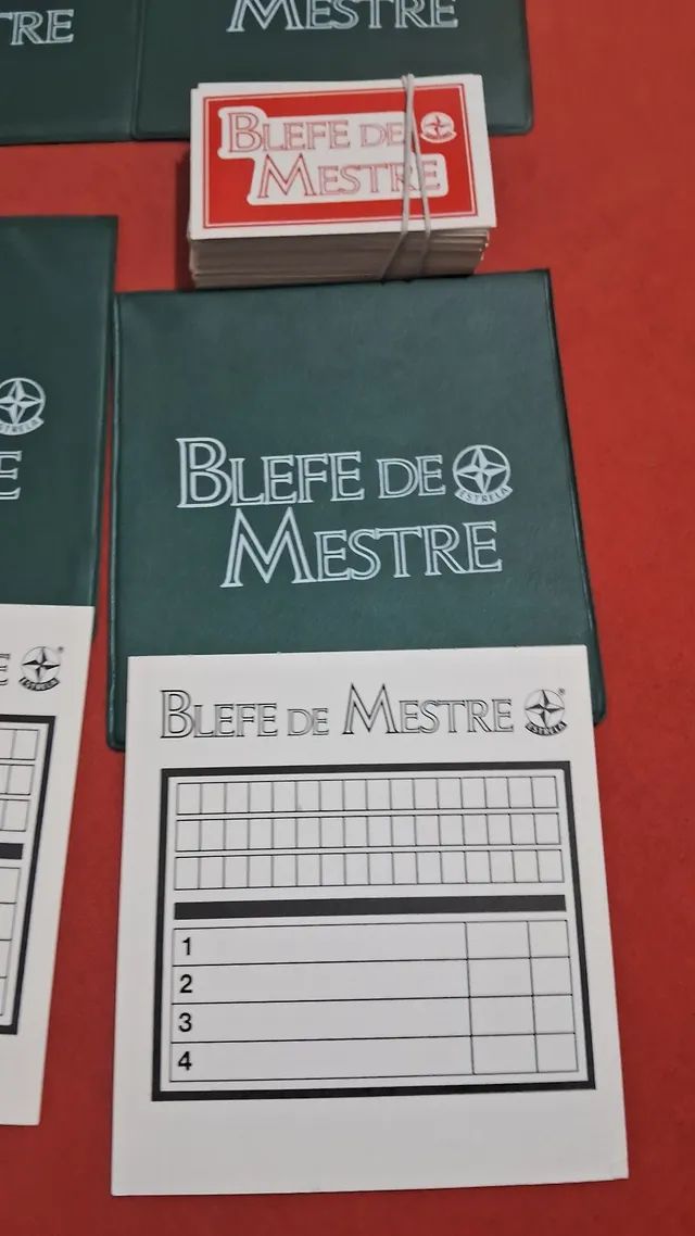 JOGO ANTIGO BLEFE DE MESTRE DA ESTRELA COMPLETO .<br>Não possui a caixa original  - Foto 6