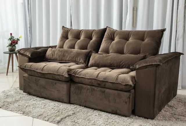 SOFÁ RETRÁTIL ANTONELLI 2,30 CM - Foto 3