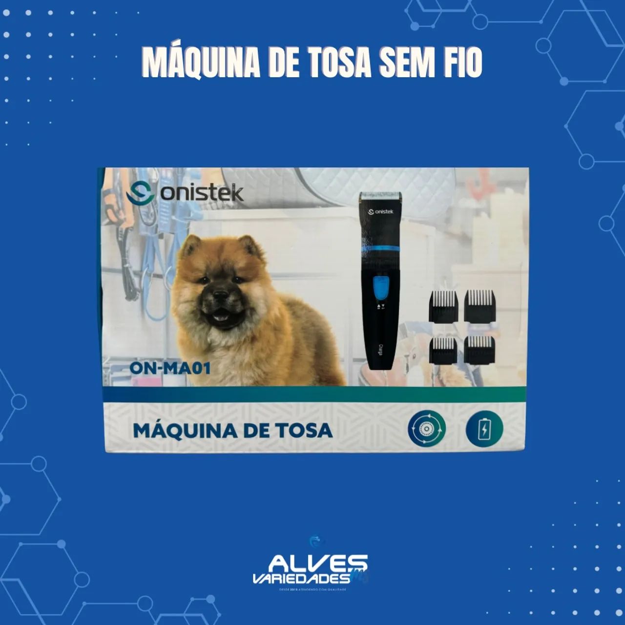 Máquina de tosa sem fio lâmina de cerâmica 