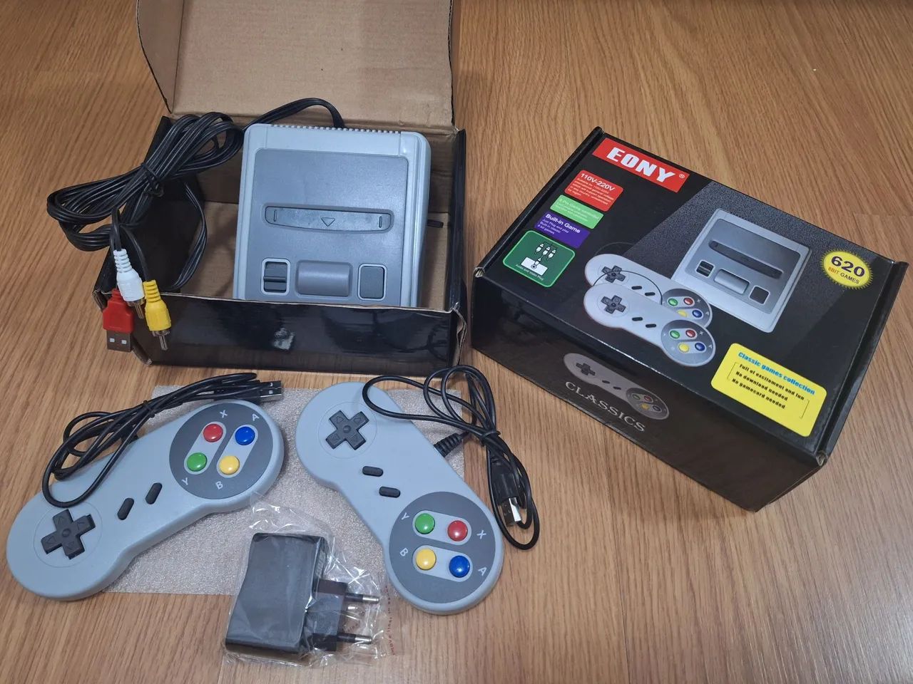 Vídeo Game EONY 620 jogos retrô com 1 controle - Foto 4