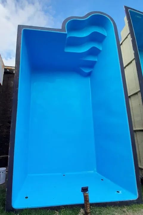 CA-Piscina com Cascata de Fibra  !! - Foto 3