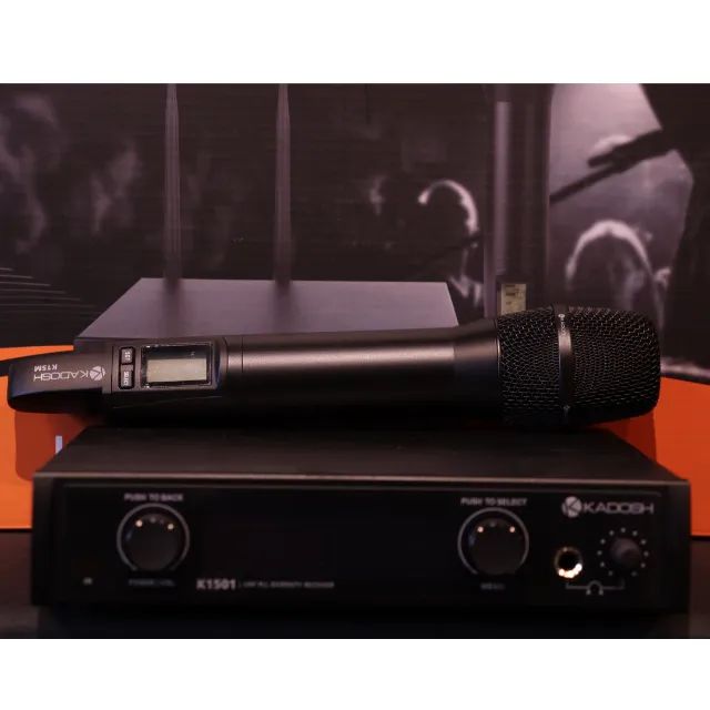 Microfone Kadosh Sem Fio K1501m - Foto 2