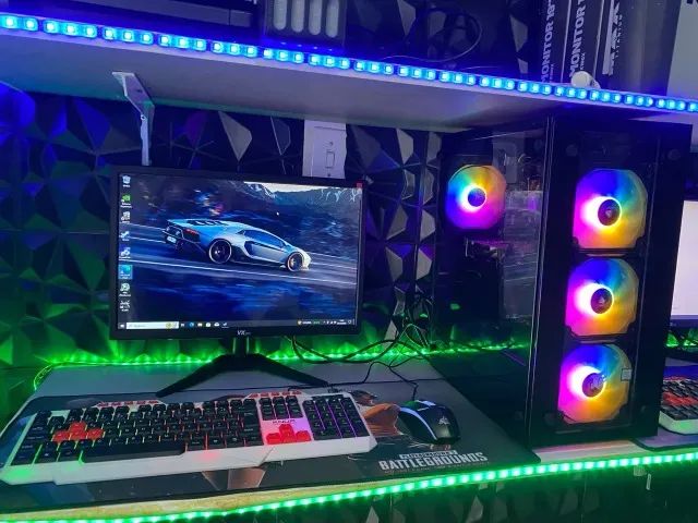 PC Gamer Novo + Monitor  Core i7 16 ram 1 tb ssd 1 ano de garantia