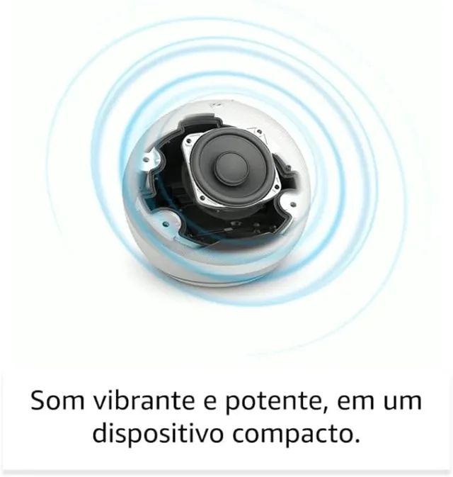 Echo Dot 5ª Geração - Assistente Alexa com Som Potente e Funções de Casa Inteligente - Foto 4