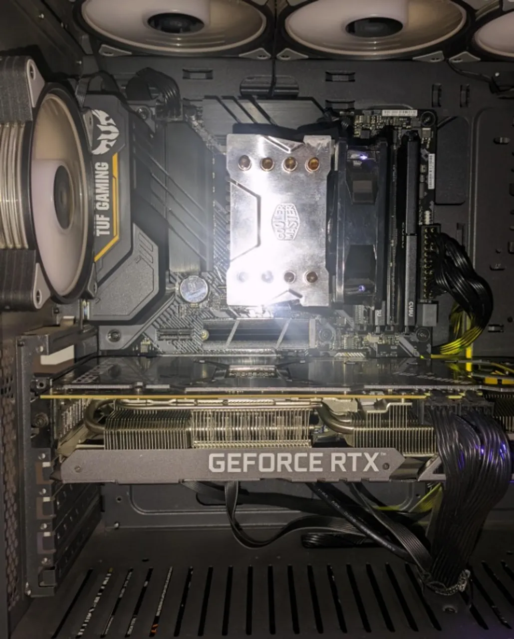 Kit Upgrade AM4 Ryzen 5600 + B450 Asus Tuf Gaming Pro + 2x16 32gb 3200mhz + Air Cooler Mas