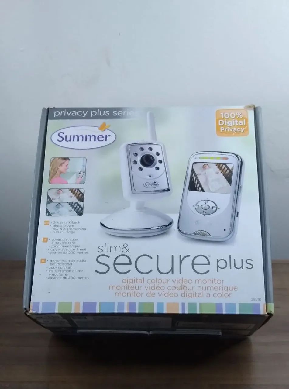 Babá eletrônica slim&secure plus