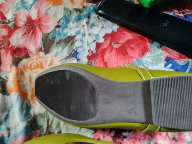 sapatilha verde - Foto 3