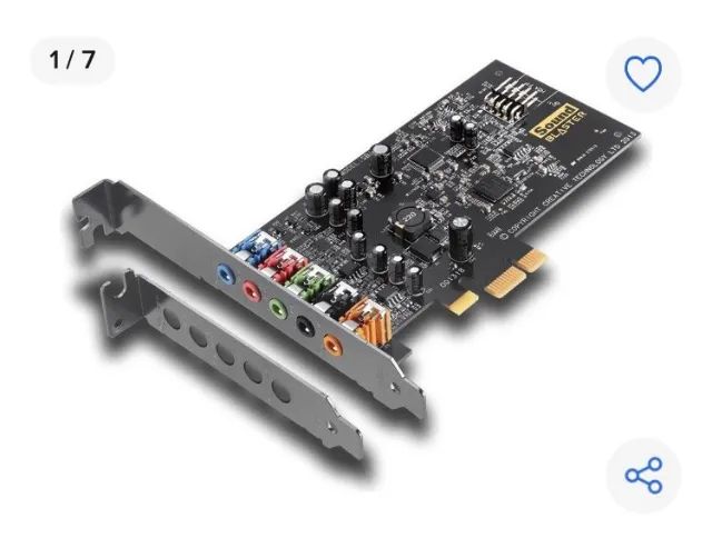 Placa de som  para computador 