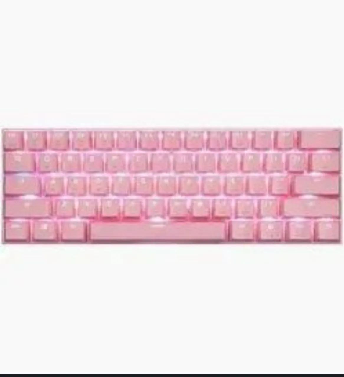 teclado mecanico 60 rgb switch blue ck62 descontaço - Foto 4