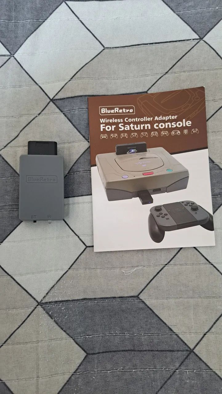 Adaptador Wireless Bluetooth (Blueretro) para Sega Saturn