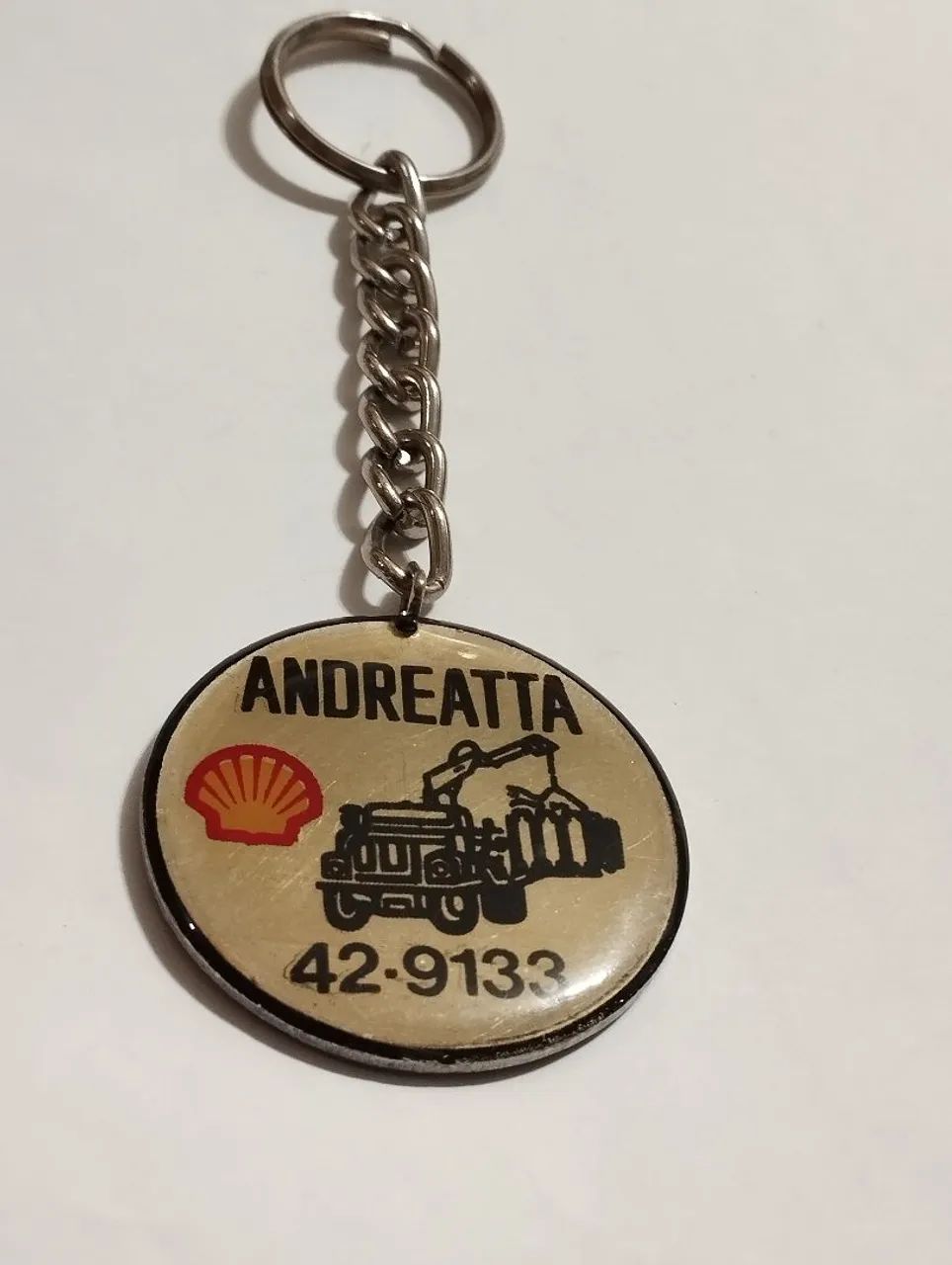Chaveiro Antigo Shell Guincho Andreatta 