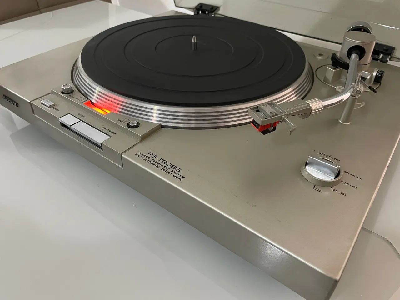 Toca-discos Sony PS-T20BS Automático - Foto 5
