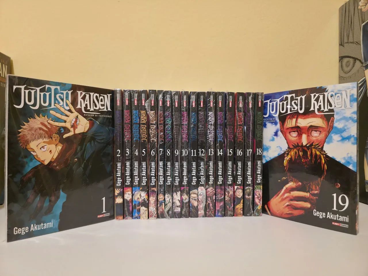Jujutsu Kaisen - Volumes 1 a 19 