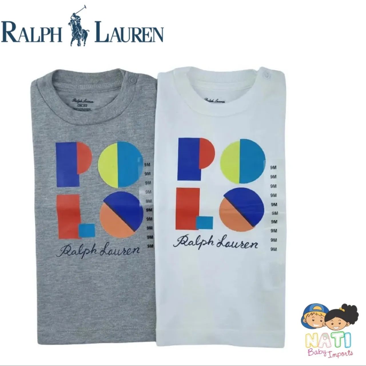 Camisetas Polo Ralph Lauren - 9 meses