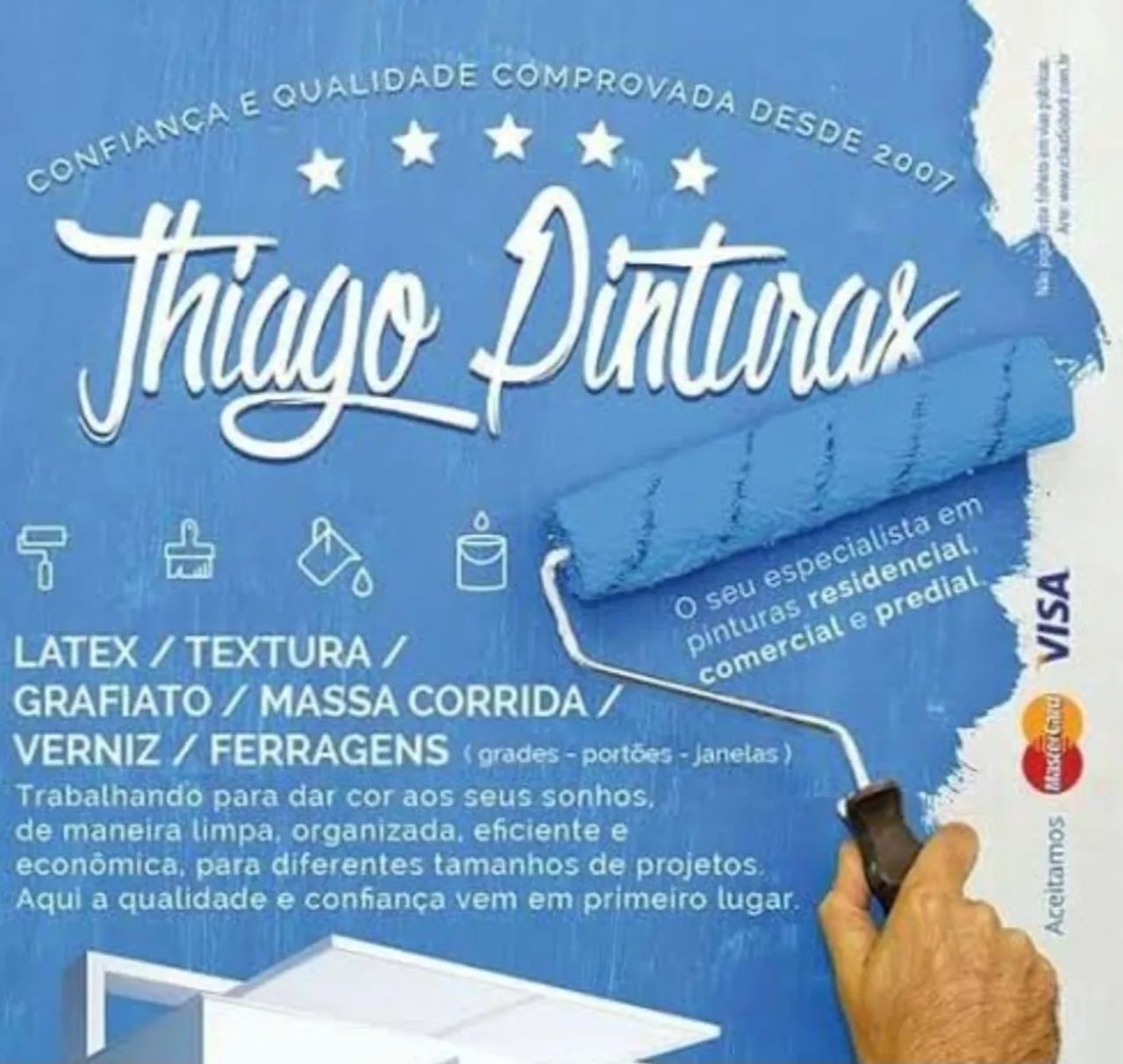 Thiago Pinturas - Serviços de pintura