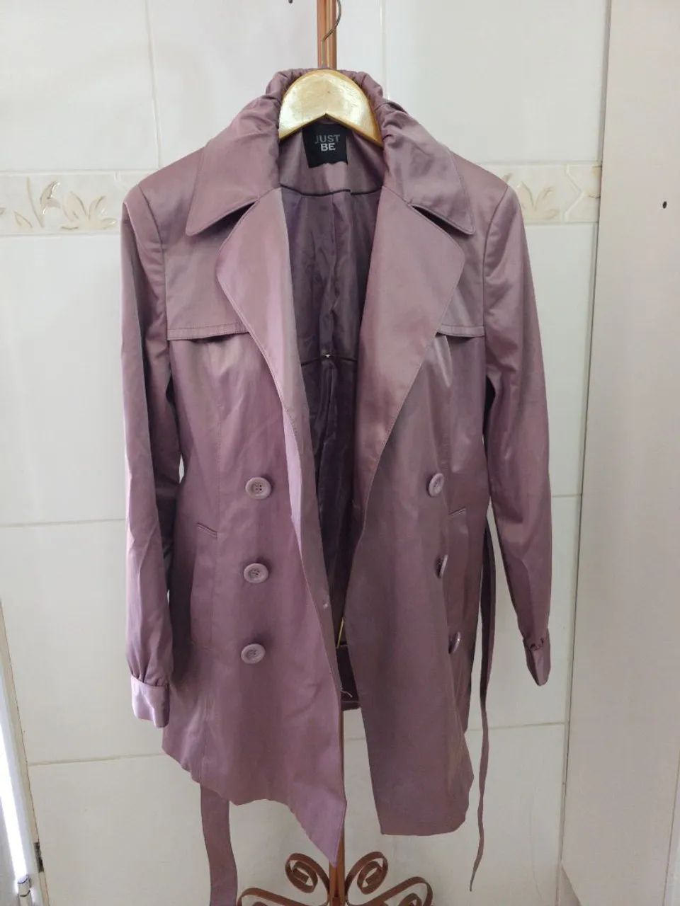 Casaco Trench Coat Just Be Renner  - Foto 4