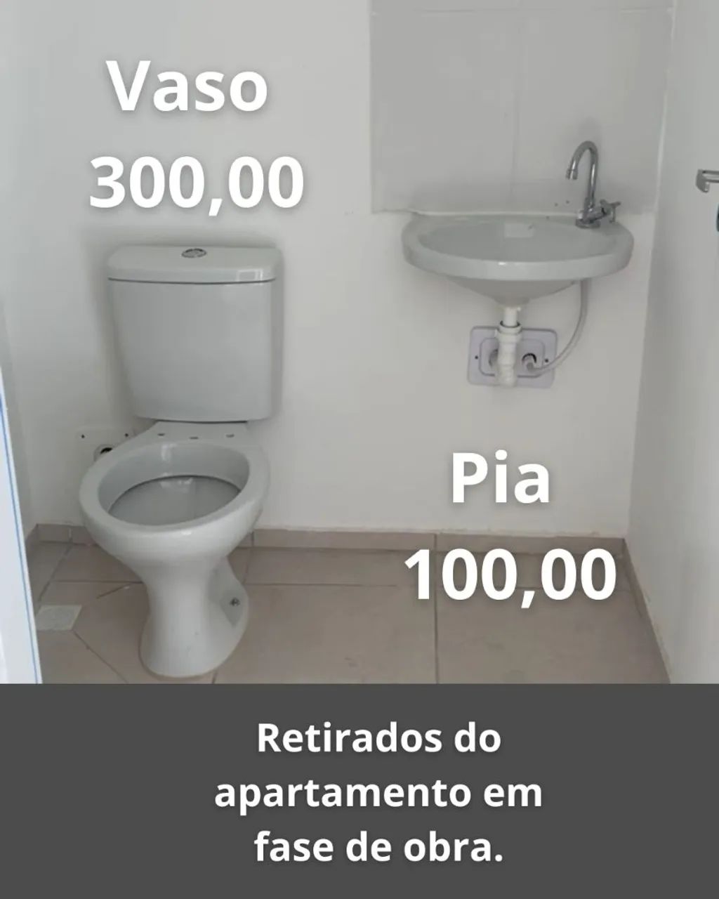 Vaso sanitário e pia banheiro 