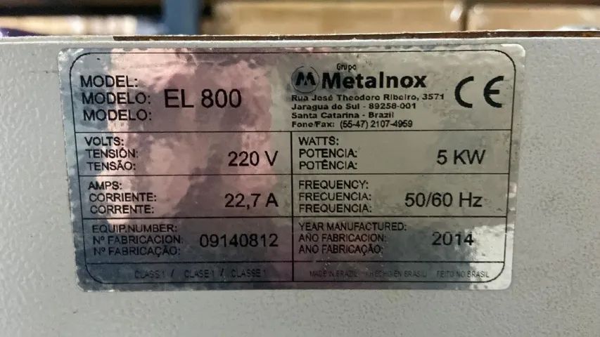 PRENSA TÉRMICA METALNOX EL800 - 72cm x 52cm (FUNCIONANDO) - Foto 2
