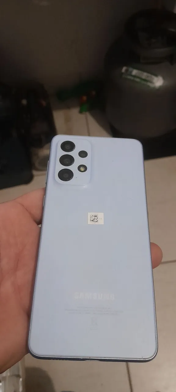 A33 128g Ben conservado celular de mulher