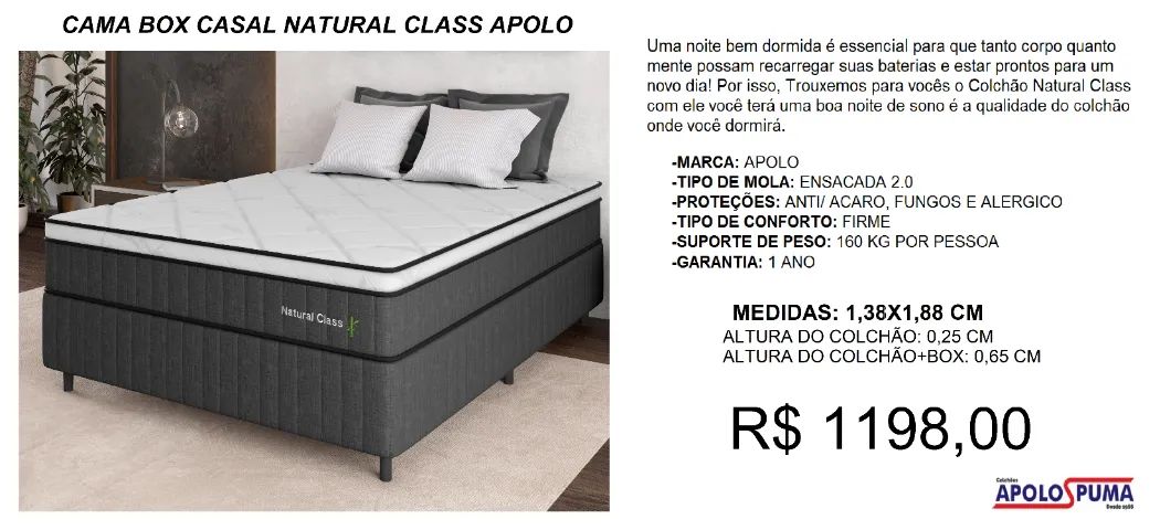Cama box completa com preço imperdivel - a pronta entrega 