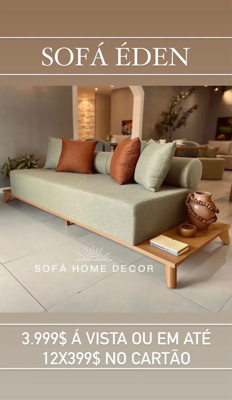 Sofá em promoção 