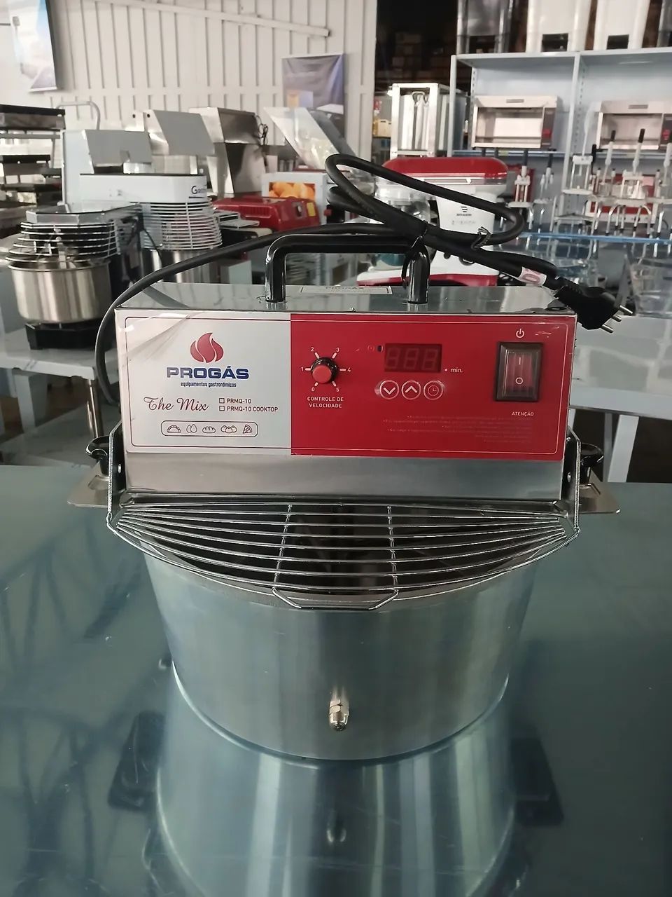 Misturador elétrico 10 litros 5 Velocidades, Progás PRMQ-10 - - Foto 4