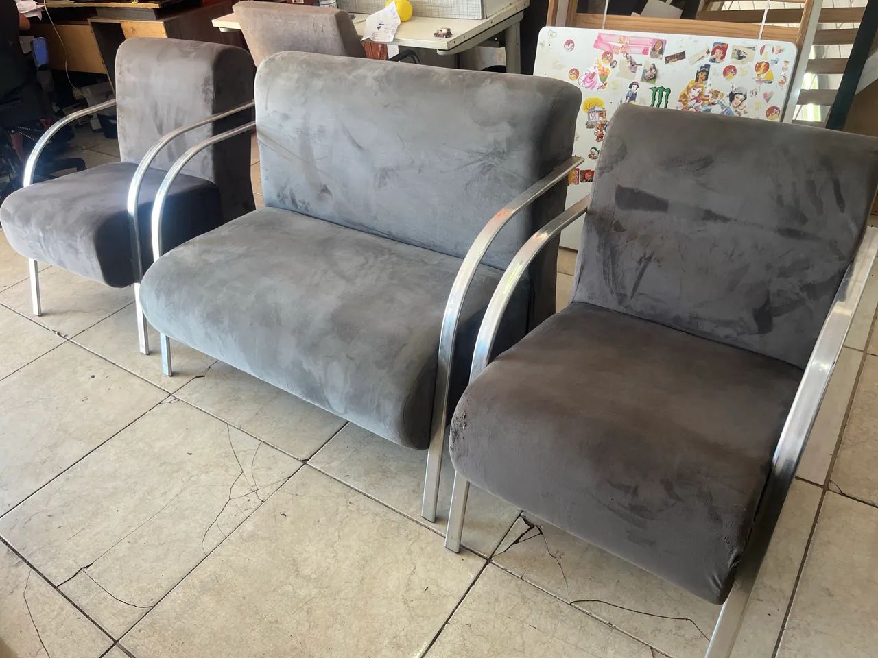 Jogo estofado poltronas  - Foto 2