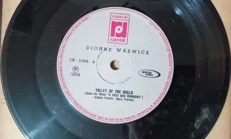 Disco de 1968 da Dionne Warwick - Rozenblit - Raridade - Foto 2