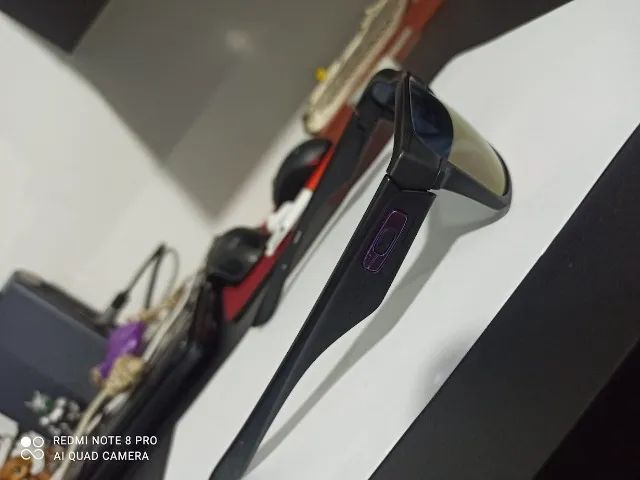 Oculos Oakley TwoFace matte black violet iridium  - Foto 2