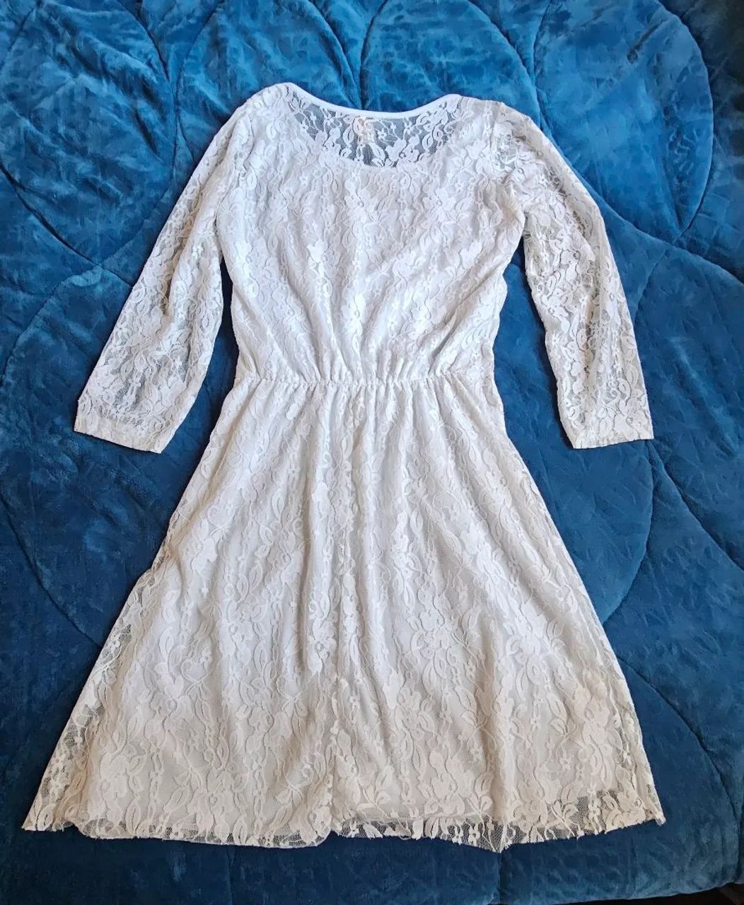 Vestido de renda tamanho M  - Foto 5