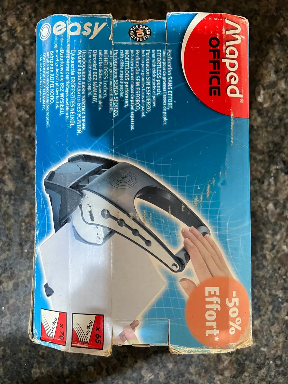 Perfurador Maped Easy 70 folhas Novo na caixa