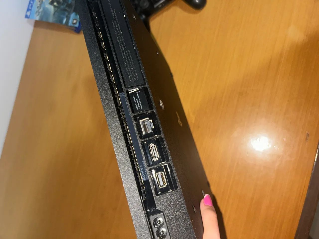 PS4 Slim + Controles (sem os jogos) - Foto 6
