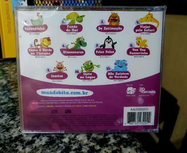 CDs Mundo Bita e os animais Original Lacrado - Foto 2