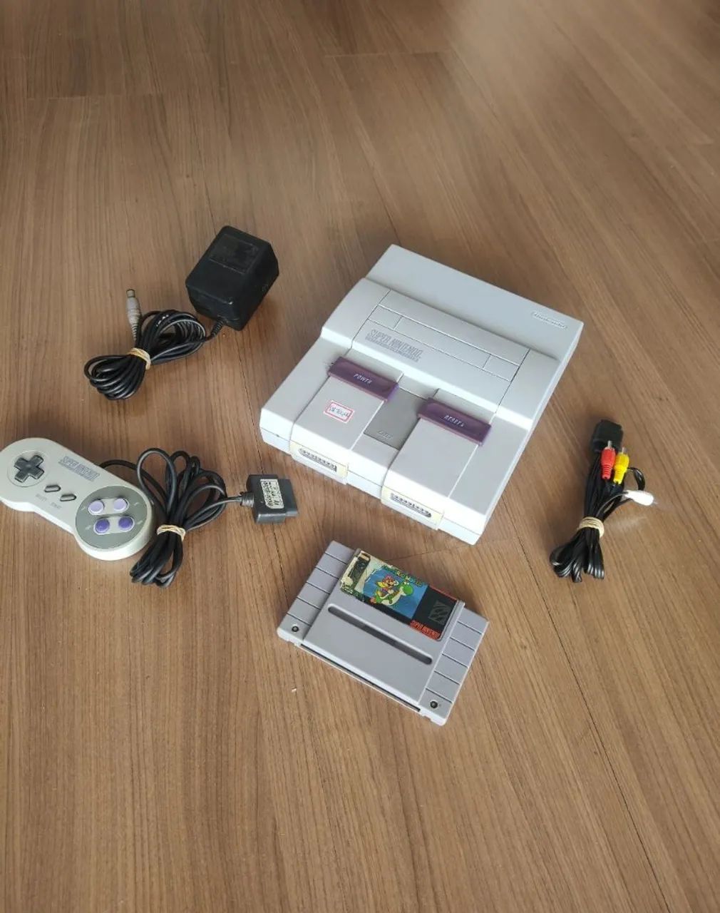 Super Nintendo + Mario Original 