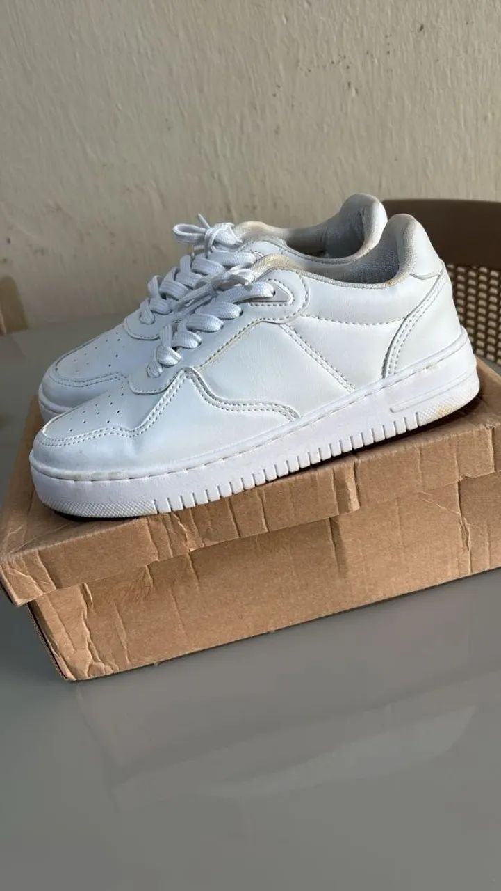 Tênis Branco Marca Satinato 36